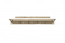 Fireplace Mantel Shelf - 60" Classic Design White MDF Mantel Shelf