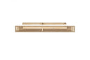 Fireplace Mantel Shelf - 72" Contemporary White MDF Mantel Shelf