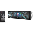 3.4" Incite Single-DIN In-Dash Detachable LCD Touchscreen DVD Receiver with Bluetooth(R)-Receivers & Accessories-JadeMoghul Inc.