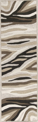 Runner Rugs - 2'3" x 7'6" Runner Wool Natural Area Rug
