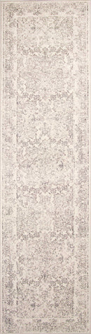 Kitchen Runner Rugs - 2'2" x 7'10" Runner Polypropylene Ivory Area Rug