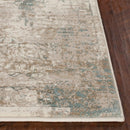 Kitchen Runner Rugs - 2'2" x 6'11" Runner Polypropylene Ivory Area Rug