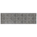 Kitchen Runner Rugs - 2'2"X 6'11" Runner Viscose Silver Area Rug