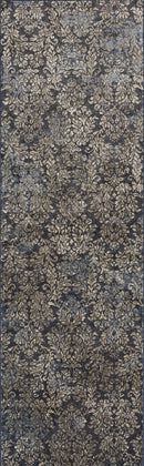 Kitchen Runner Rugs - 2'2"X 6'11" Runner Viscose Slate Area Rug