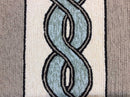 Rugs USA - 3' x 5' UV-treated Polypropylene Ivory/Spa Area Rug