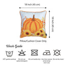18x18Pillow Covers - 18"x 18" Thanksgiving Harvest Decorative Throw Pillow Cover