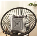 Cheap Throw Pillow Covers - 18"x18" Skandi BW Focus Decorative Throw Pillow Cover Printed