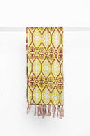 Winter Scarf - 18" x 72" Multi-colored Eclectic, Bohemian, Traditional - Scarf