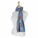 Cotton Scarf - 18" x 72" 100% Cotton Multicolor Scarf