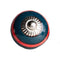Drawer Knobs - 1.5" x 1.5" x 1.5" Ceramic/Metal Navy & Red 8 Pack Knob