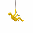 DIY Room Decor - 6" x 3" x 3" Resin Yellow Climbing Man