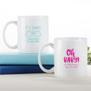 36-Personalized 11 oz. White Coffee Mugs - Baby Shower-Bridal Shower Decorations-JadeMoghul Inc.