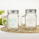 36-Personalized 12 oz. Mason Jar Mugs - Religious-Favor Boxes & Containers-JadeMoghul Inc.
