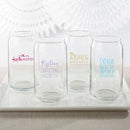 36-Personalized 16 oz. Can Glasses - Custom Design-Personalized Coasters-JadeMoghul Inc.