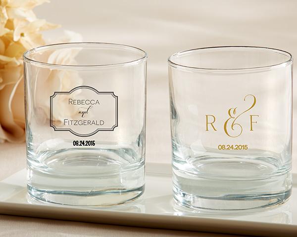 36-Personalized 9 oz. Rocks Glasses - Classic-Personalized Coasters-JadeMoghul Inc.