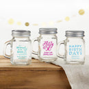 36-Personalized Mini Mason Mugs Shot Glasses with Lid - Birthday-Personalized Coasters-JadeMoghul Inc.