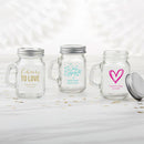 36-Personalized Mini Mason Mugs Shot Glasses with Lid - Wedding-Personalized Coasters-JadeMoghul Inc.
