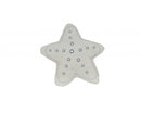 White Pillow - 12" x 12" x 4.5" White, Blue, Star - Pillow