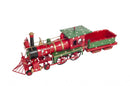 Home Essentials - 6" x 27.5" x 8.5" Tin, Metal, Handmade - Christmas Train Model