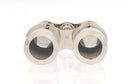 Living Room Decor - 5.5" x 3" x 5" Brass Binocular With Leather Case