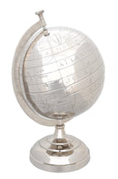 Living Room Decor - 13" x 14.5" x 21" Alum Globe 13 Inches