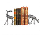 Living Room Decor - 2" x 6.5" x 11.25" Stag and Doe - Set of 2