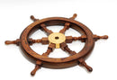 Cheap Home Decor - 24" x 24" x 2" Ship Wheel