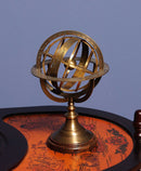 Cheap Home Decor - 7" x 7" x 11.5" Armillary Sphere on Wood Base