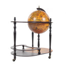 Cheap Home Decor - 20" x 32" x 36" Red, Globe Drink Trolley