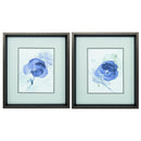 Digital Picture Frame - 15" X 17" Brushed Silver Frame Lavender (Set of 2)