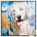 Black Picture Frames - 12" X 12" Distressed Black Frame Lab
