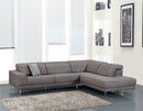 Cheap Sectional Couch - 117" X 50" X 30" Gray RAF Sectional