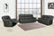 Modern Leather Sofa - 192" X 108" X 120" Gray Sofa Set