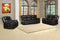 Modern Leather Sofa - 192" X 108" X 120" Brown  Sofa Set