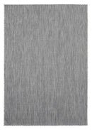 Black Rug - 94" x 126" x 0.04" Black Polypropylene Oversize Rug