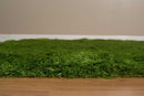 Green Area Rugs - 31" x 37" x 2.7" Green Polyester Mat Rug