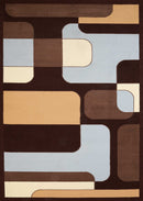 Cheap Runner Rugs - 33" x 86" x 0.4" Blue Olefin Runner Rug