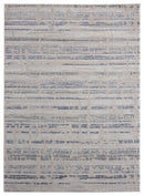Blue Rug - 150" x 180" x 0.36" Blue Polyester/Olefin Oversize Rug
