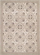 Entryway Runner Rug - 31" x 47" x 0.39" Cream Polyester Runner Rug