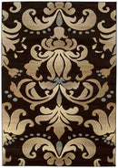 Gray Area Rug - 31" x 50" x 0.47" Smoke Blue Polypropylene Accent Rug