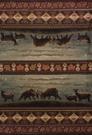 Home Decorators Collection Rugs - 22" x 32" x 0.47" Smoke Blue Polypropylene Accent Rug