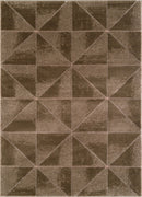 Indoor Outdoor Rugs - 31" x 81" x 0.79" Beige Polyester/Olefin Runner Rug