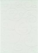 Indoor Outdoor Rugs - 31" x 81" x 0.79" White Polyester/Olefin Runner Rug