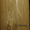 Tall Dresser - 54" X 20" X 38" Light Honey Wood 10 Drawer Dresser