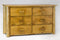Tall Dresser - 55.5" X 20" X 32"  Light Honey Wood 6 Drawer Dresser