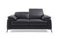 Loveseats For Sale - 68" X 43" X 39" Black Stainless Steel Love Seat