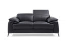 Loveseats For Sale - 68" X 43" X 39" Black Stainless Steel Love Seat