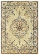 Dining Room Rugs - 31" x 236" x 0.13" Ivory Viscose Runner Rug