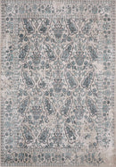 Best Carpet - 19" x 36" x 0.2" Turquoise Polyester Accent Rug