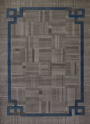 Clearance Rugs - 63" x 84" x 0.43" Grey Polypropylene Area Rug